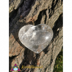 CLEAR QUARTZ HEART