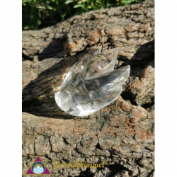 CLEAR QUARTZ DRAGON