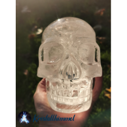 CLEAR QUARTZ SKULL