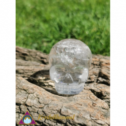 CLEAR QUARTZ SKULL