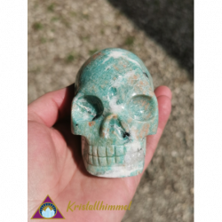 AMAZONITE SKULL