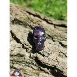 DUMORTIERITE SKULL