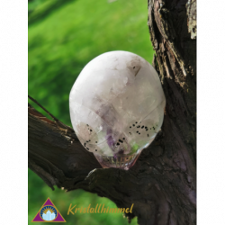 FLAT ELESTIAL AMETHYST SKULL