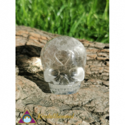 CLEAR QUARTZ SKULL