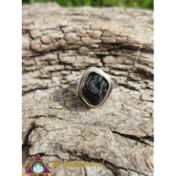 MOLDAVITE RING