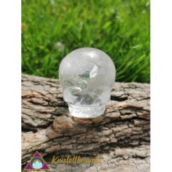 CLEAR QUARTZ SKULL