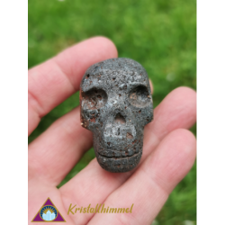 HEMATITE SKULL