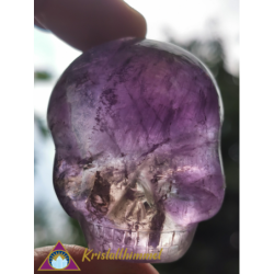 FLAT AMETRINE SKULL