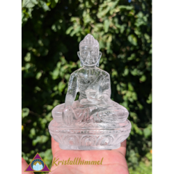 CLEAR QUARTZ BUDDHA