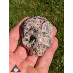 FLAT JASPER SKULL