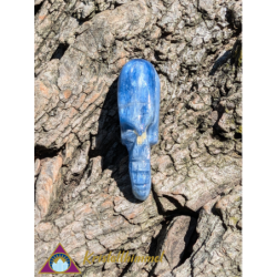 FLAT KYANITE SKULL