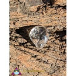 FLAT TOURMALINE QUARTZ SKULL