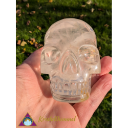 CLEAR QUARTZ SKULL