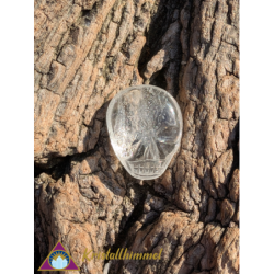 FLAT TOPAZ SKULL