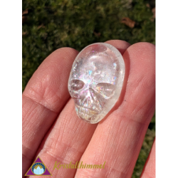 FLAT TOPAZ SKULL