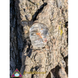 FLAT TOPAZ SKULL