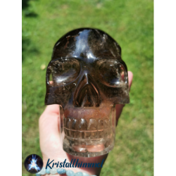 SMOKY QUARTZ SKULL