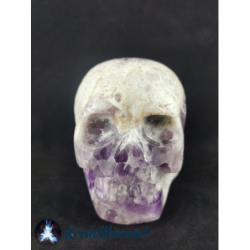 AMETHYST QUARTZ SKULL