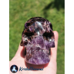 DUNKLER AMETHYST SCHÄDEL