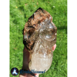 ELESTIAL SMOKING QUARTZ SKULL