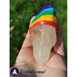 CLEAR QUARTZ SKULL