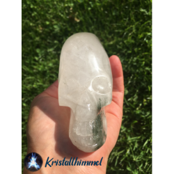 CHLORITE QUARTZ SKULL