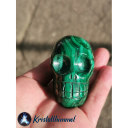 MALACHITE SKULL