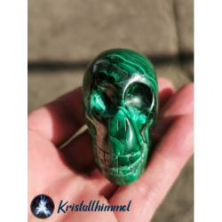 MALACHITE SKULL