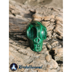 MALACHITE SKULL