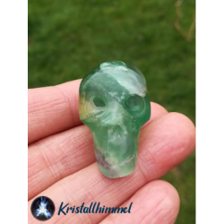 FLUORITE SKULL