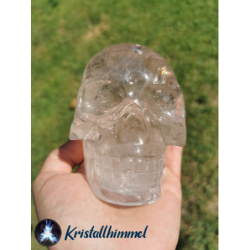 CLEAR QUARTZ SKULL