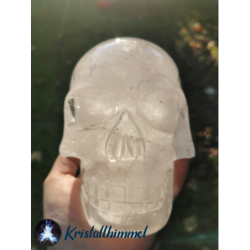 CLEAR QUARTZ SKULL