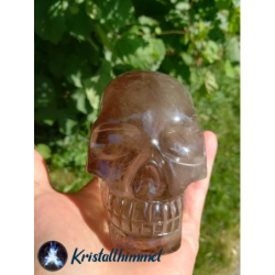 SMOKY QUARTZ SKULL