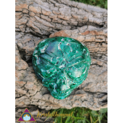 FLAT MALACHITE CHRYSOCOLLA...