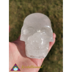 CLEAR QUARTZ SKULL