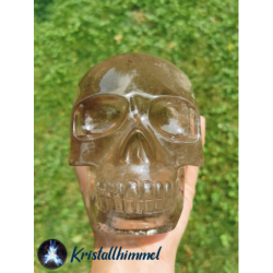 SMOKY QUARTZ SKULL