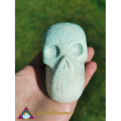 AMAZONITE SKULL