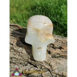 ARAGONITE SKULL