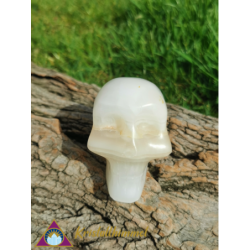 ARAGONITE SKULL