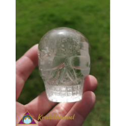 CLEAR QUARTZ SKULL