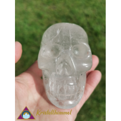 CLEAR QUARTZ SKULL