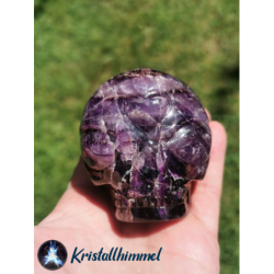 DUNKLER AMETHYST SCHÄDEL