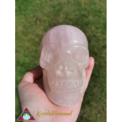 ROSE QUARTZ SKULL