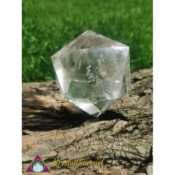 CLEAR QUARTZ ICOSAHEDRON