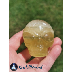 FLUORITE SKULL