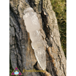 CLEAR QUARTZ PHURBA