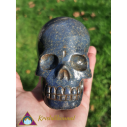 DUMORTIERITE SKULL