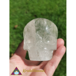 CLEAR QUARTZ SKULL