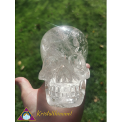 CLEAR QUARTZ SKULL