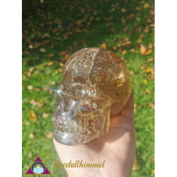 ELESTIAL SMOKY QUARTZ SKULL